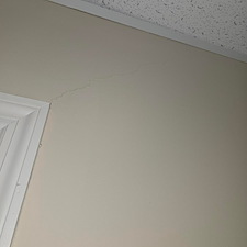 Repair of a stress crack above a doorway in Calhoun, GA 0